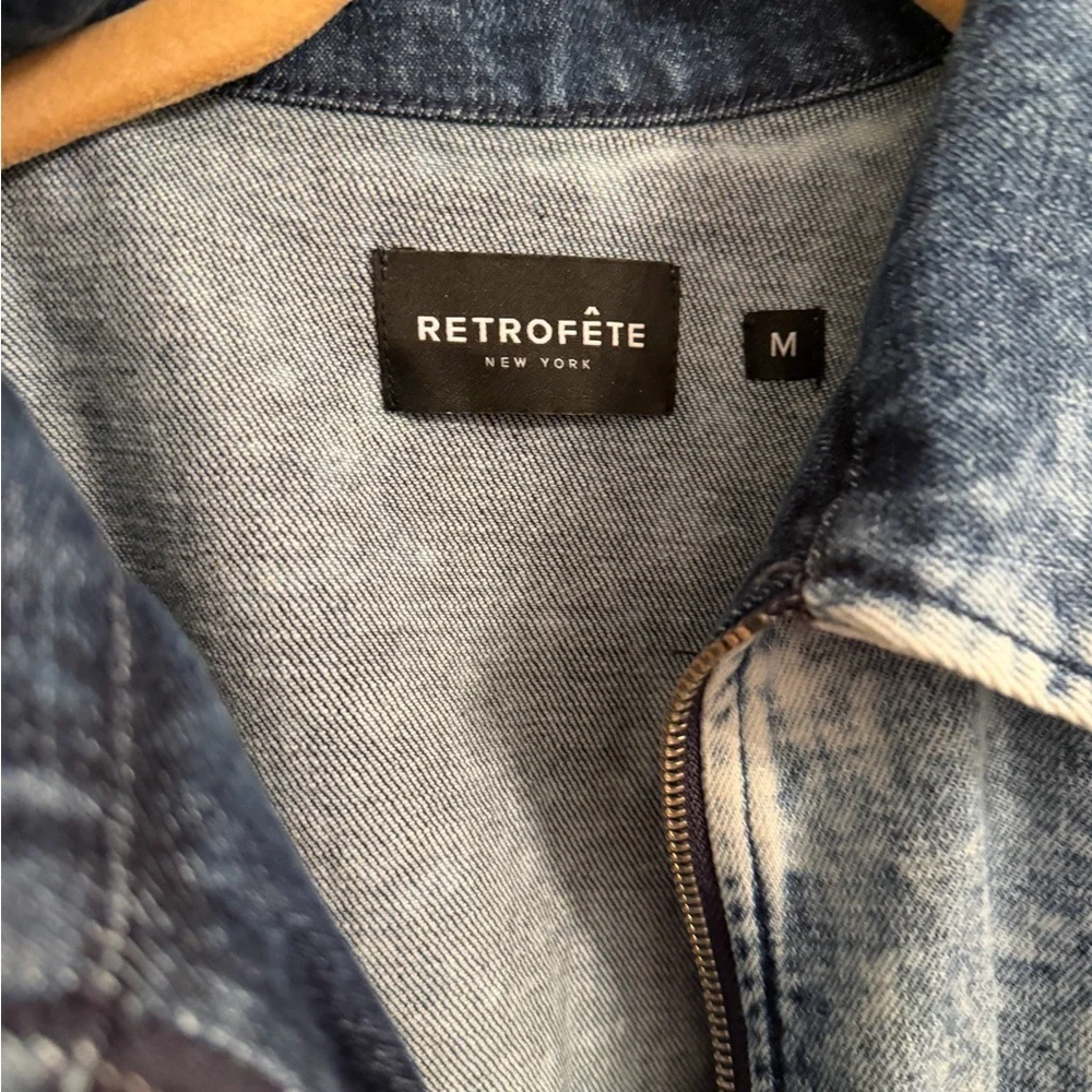 Retrofete Eti Blue Denim Jumpsuit - Picture 6 of 8